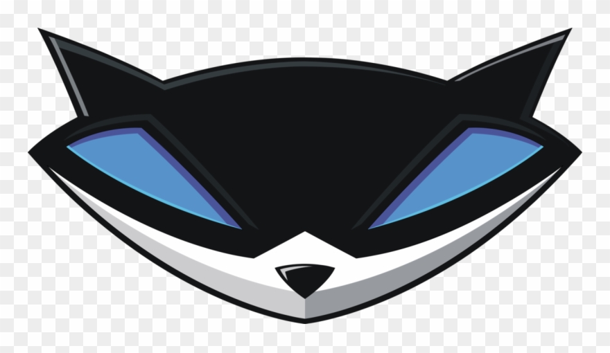 Sly Cooper Is A Game Series About A Thieving Raccoon - Sly Cooper Mask Tattoo Clipart