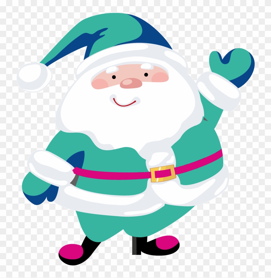 All You Have To Do Is Find Santa He's Hiding Somewhere - Santa Claus Shutterstock Clipart