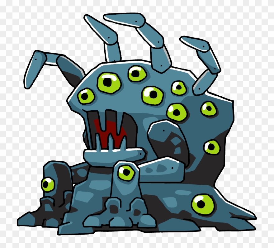 Permalink - Scribblenauts Monsters Clipart