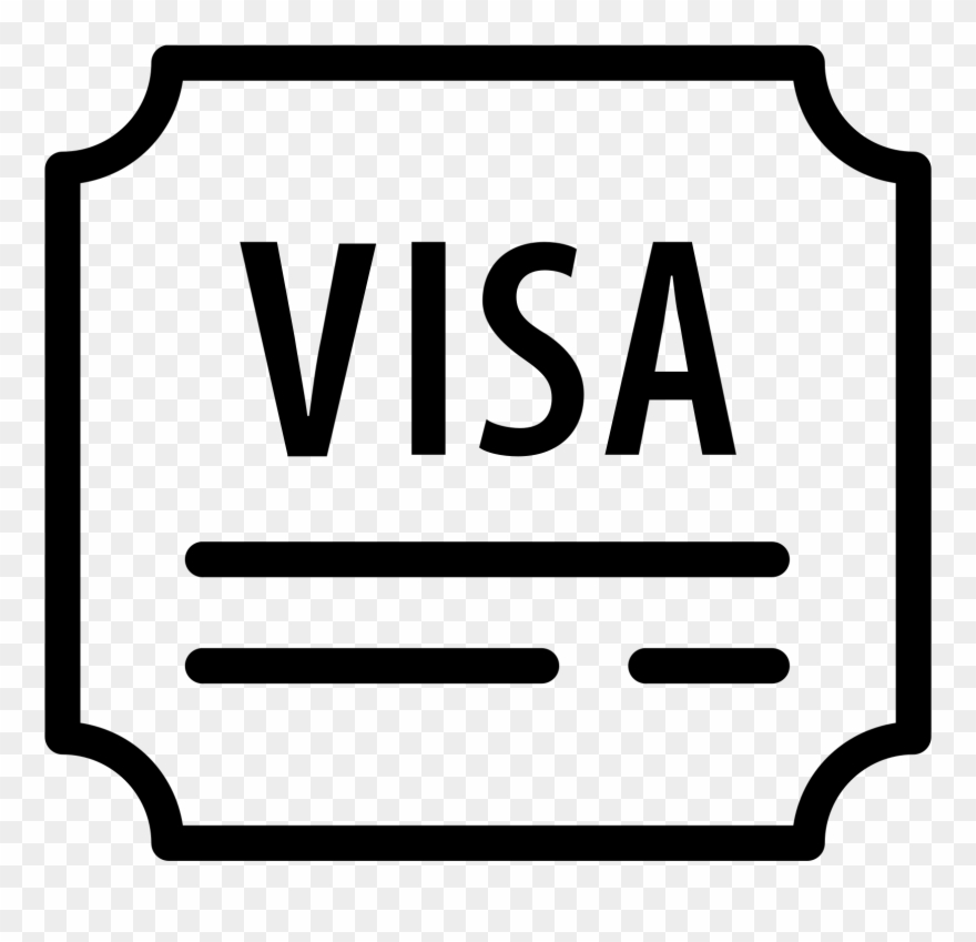 Travel Visa Icon - Travel Visa Icon Png Clipart