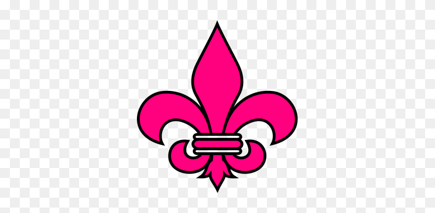 Purple Fleur De Lis Clip Art - Png Download
