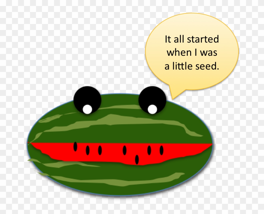 Paper Watermelon Head Example - Facebook Clipart