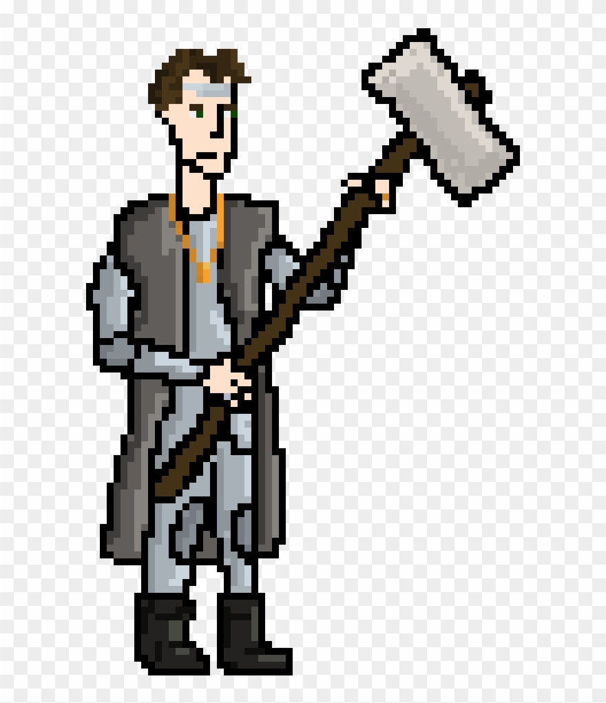 Stian, Human Cleric - Cartoon Clipart
