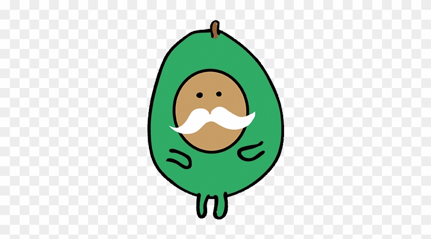 #birthday#bo#for - Avocado Gif Transparent Clipart