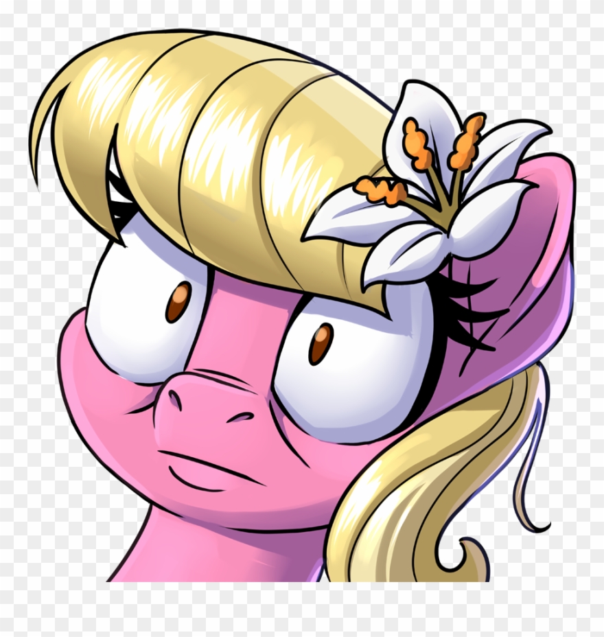 Pusspuss, Bust, Earth Pony, Female, Lily, Lily Valley, - Cartoon Clipart