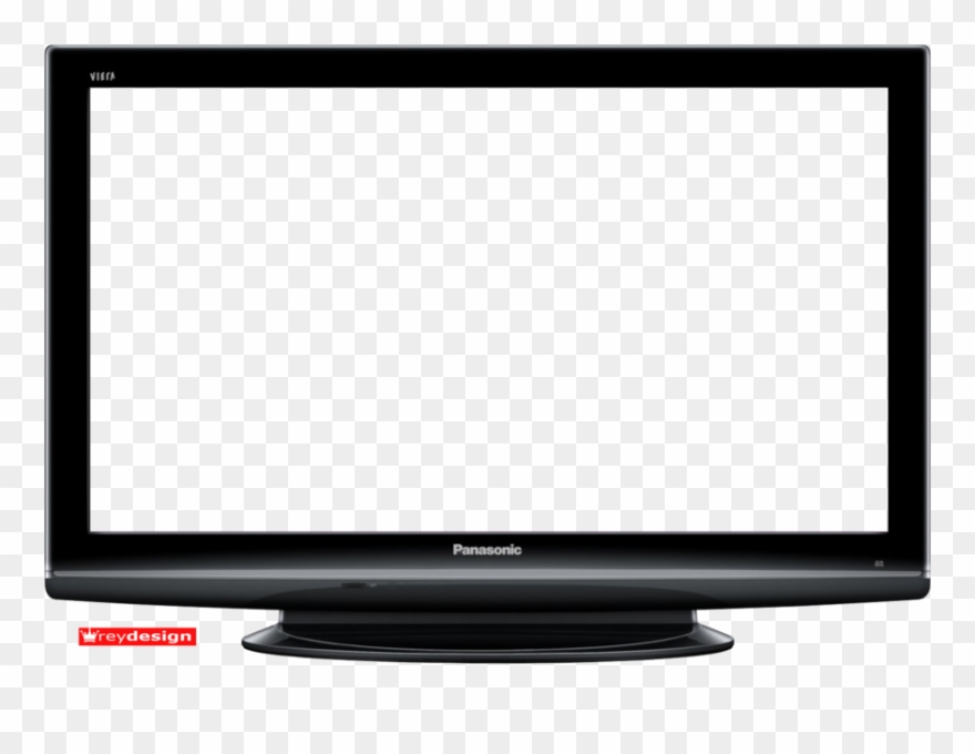 Vector Television Plasma Tv - Flat Screen Tv Transparent Png Clipart