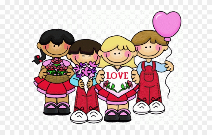 Pie Clipart Friendship - Valentines Day Party Clipart - Png Download