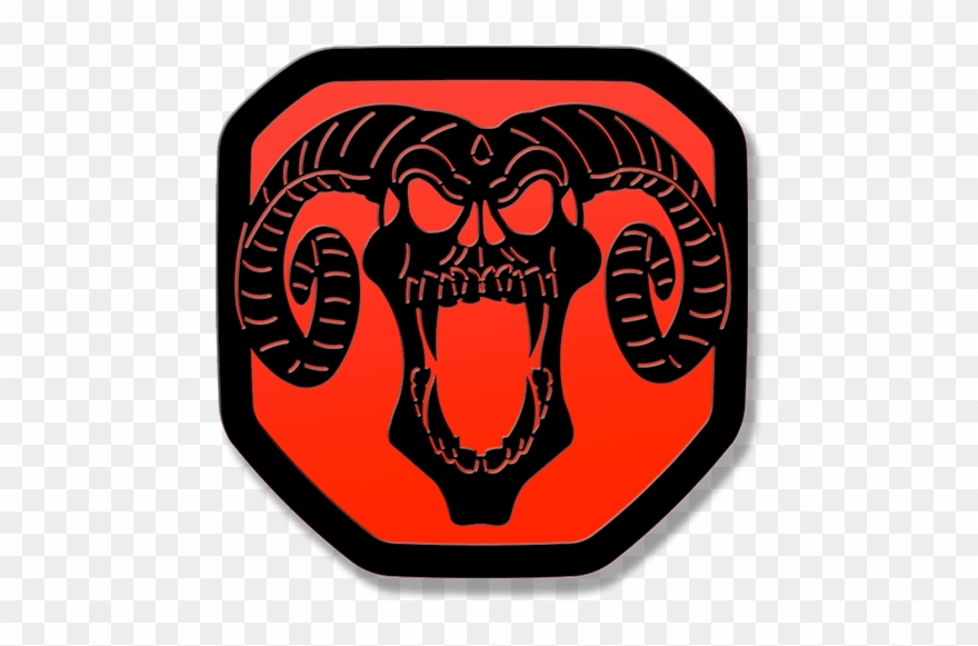 Ram Skull Tailgate Emblem 2019-up Ram - Ram 1500 Clipart