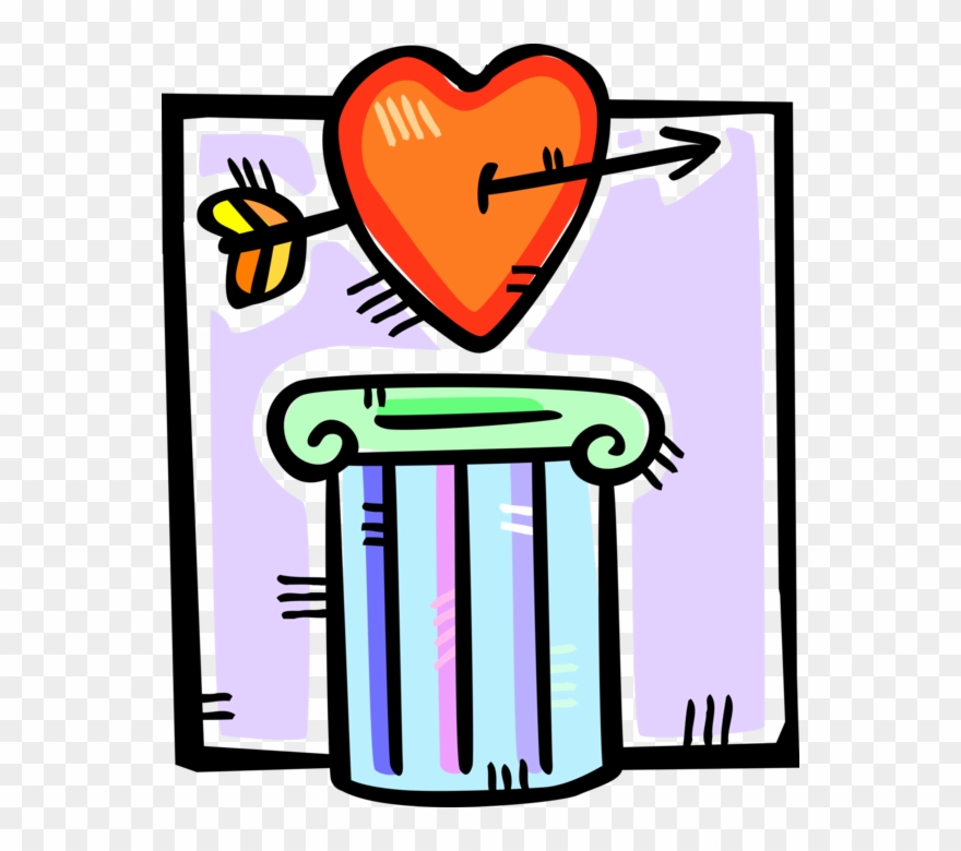 Vector Illustration Of Valentine's Day Sentimental - Valentine's Day Clipart