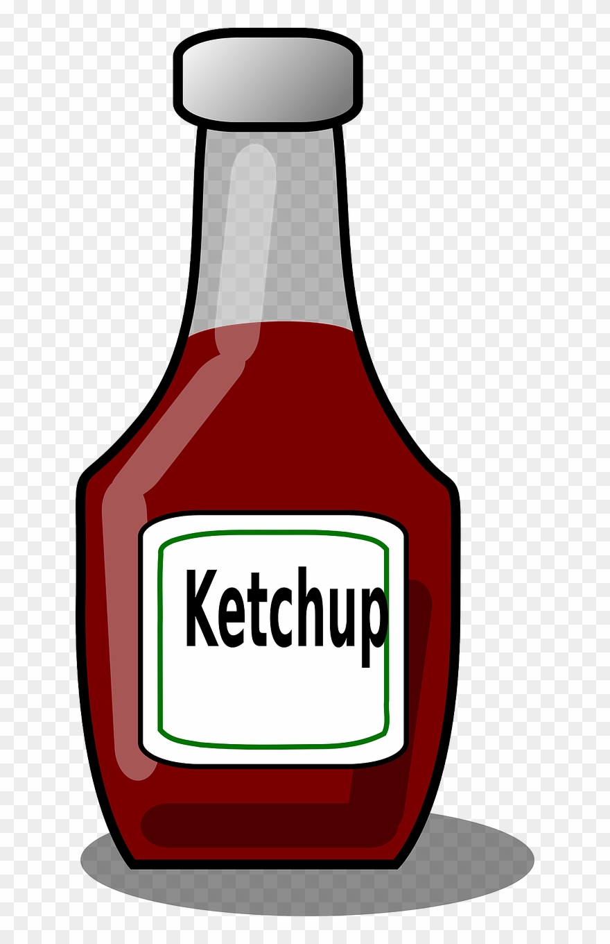 Ketchup Sauce Tomato Hot Bottle Png Image - Ketchup Bottle Clipart Transparent Png
