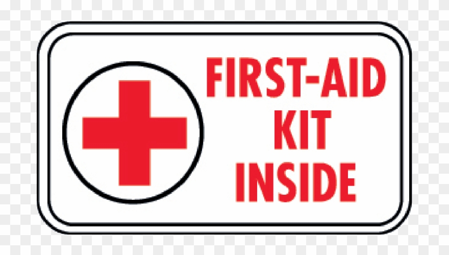 First Aid Kit Inside Decal Truck N Tow Com Black Dot - First Aid Kit Logo Png Clipart