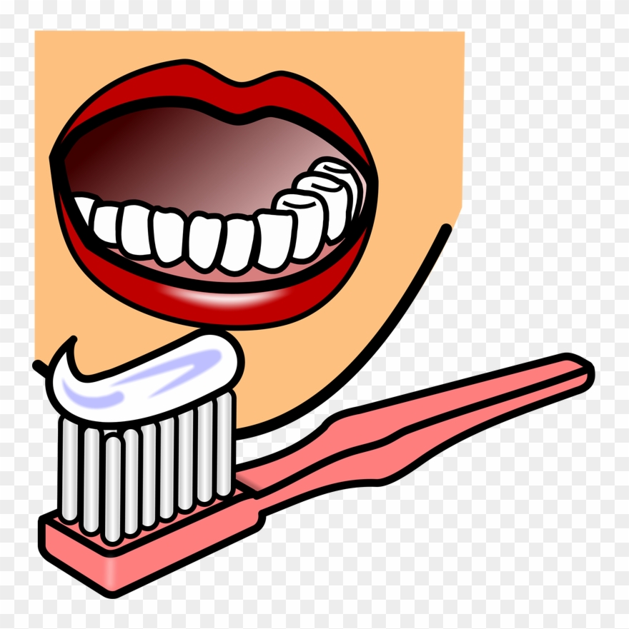Clean / Brush Teeth - Soap Toothbrush Nail Cutter Clipart