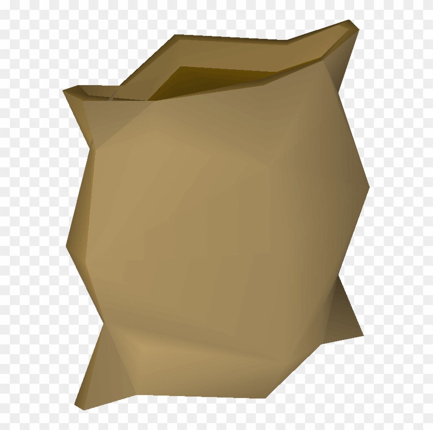 transparent sack