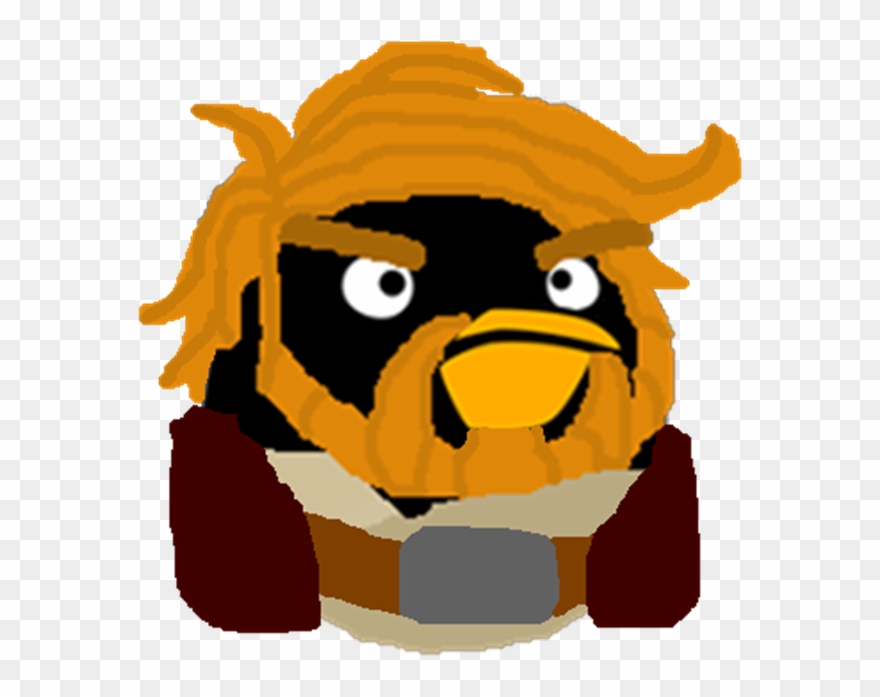 Young Obi Wan 2 - Angry Birds Star Wars 2 Obi Wan Kenobi Clipart