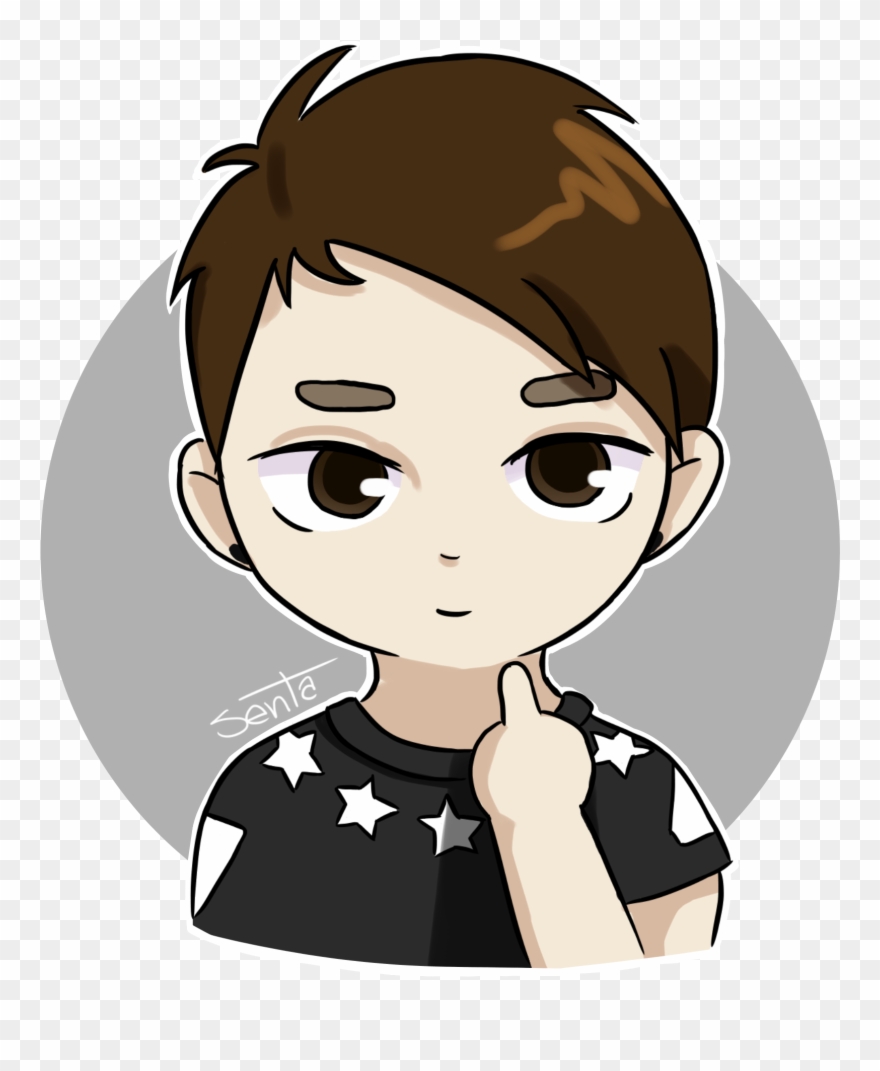 Cartoon Girl Face Clip Art - Dan And Phil - Png Download