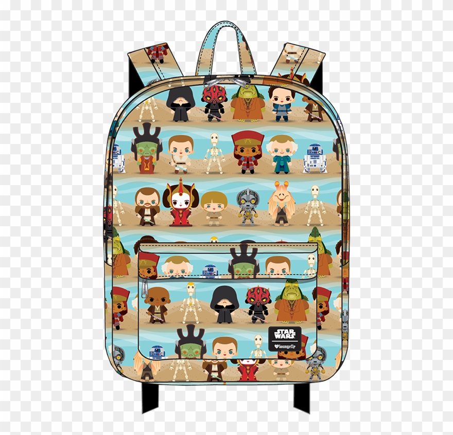 Phantom Menace Backpack Apparel - Loungefly Clipart