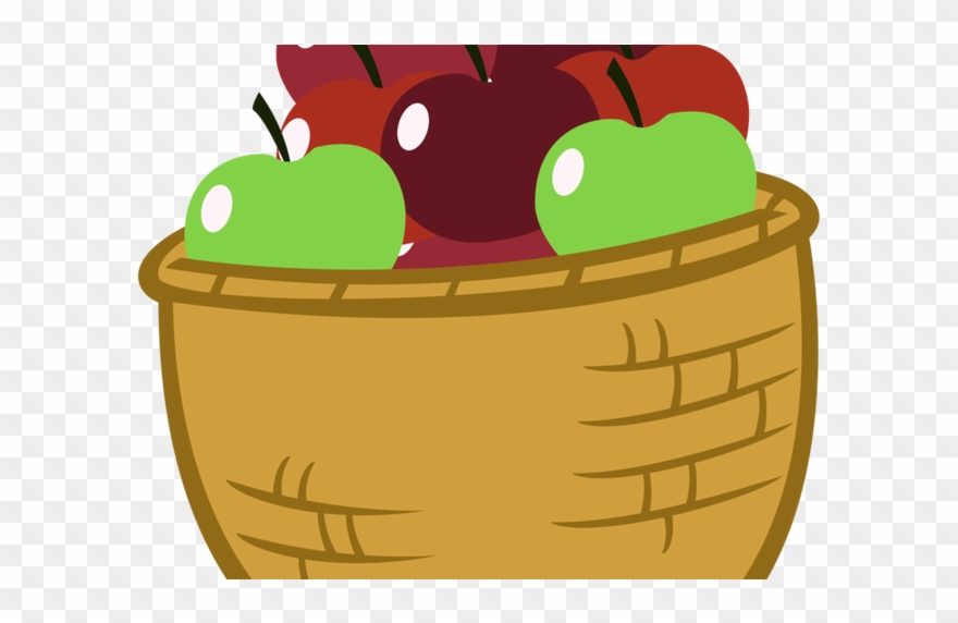 Apple Baskets Clipart 5 By Emily - Bucket Of Apples Clipart - Png Download