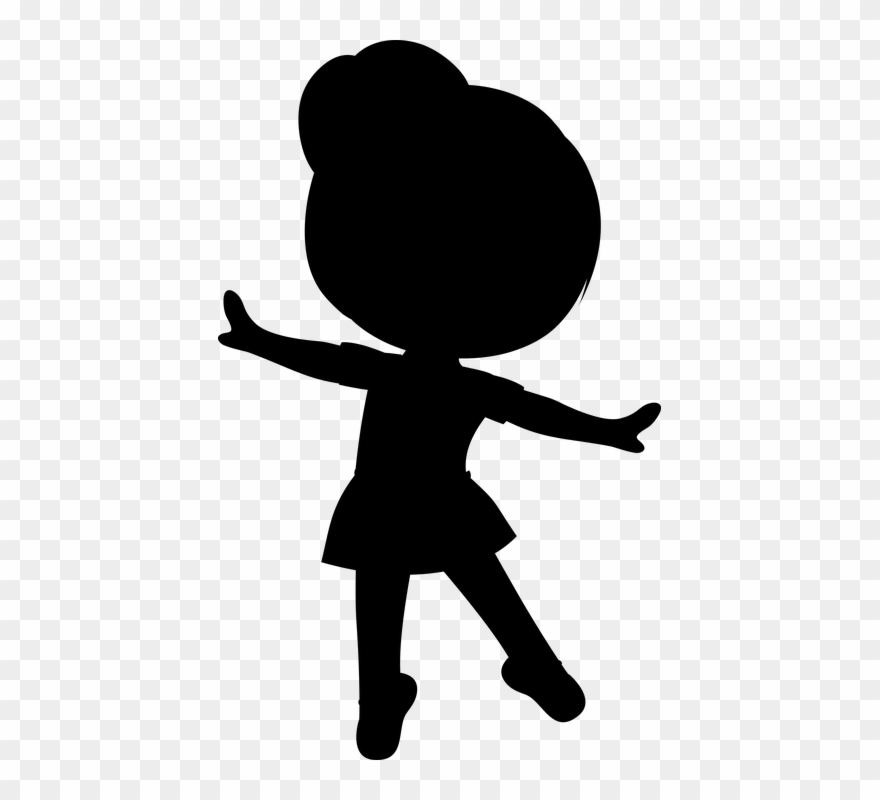 Piano Silhouette Cliparts 21, Buy Clip Art - Girl Ballerina Silhouette - Png Download