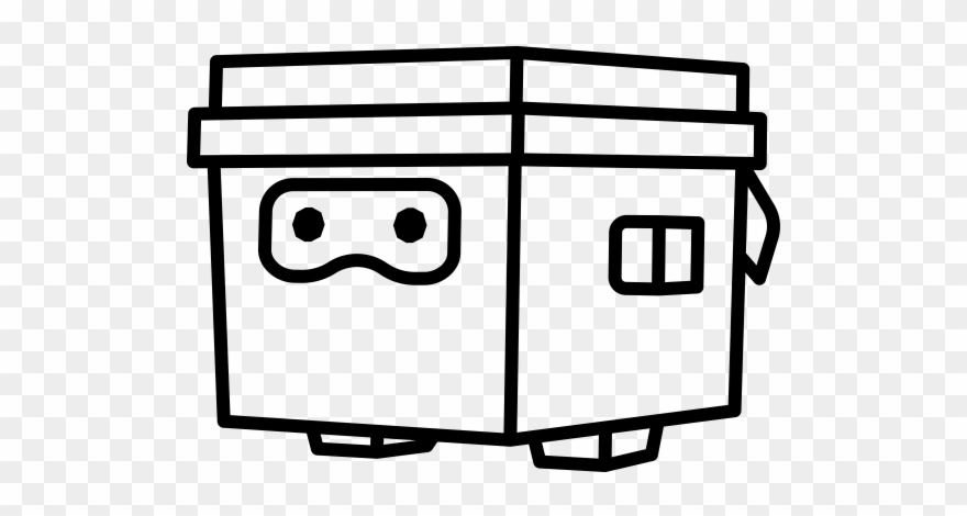 Ninja Rubber Stamp - Illustration Clipart