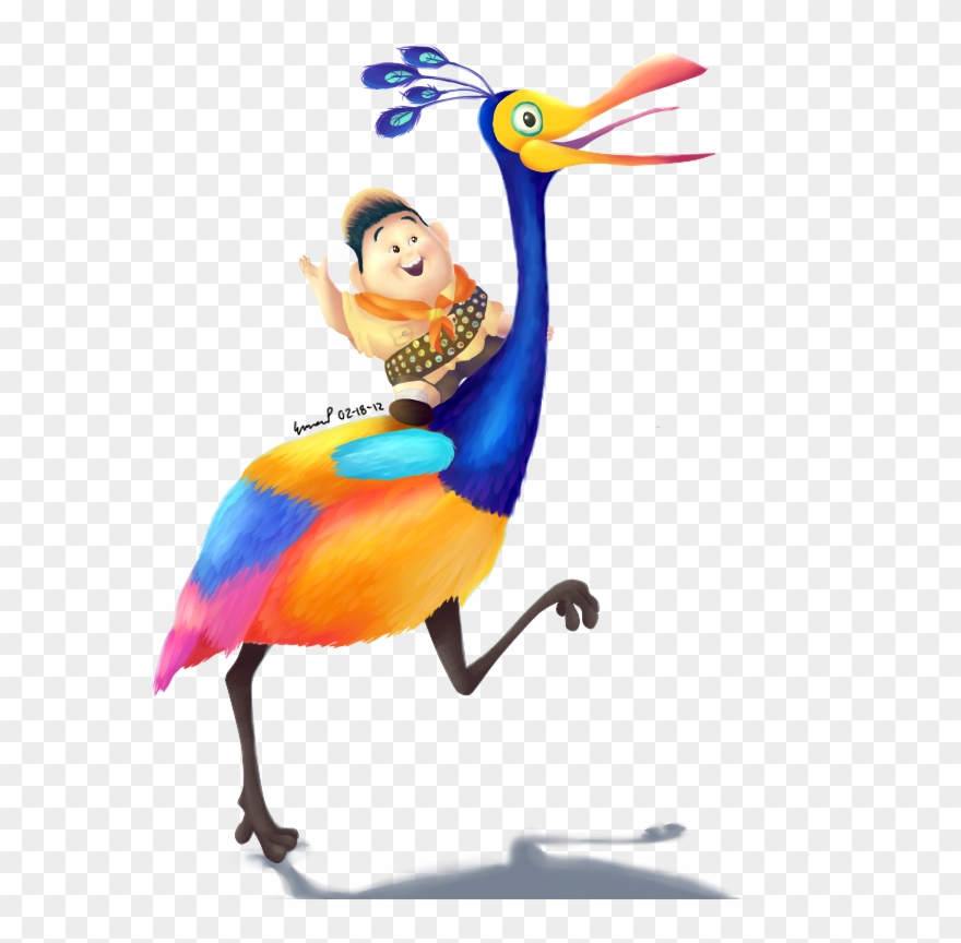 Russell And Kevin - Up Russell And Bird Clipart