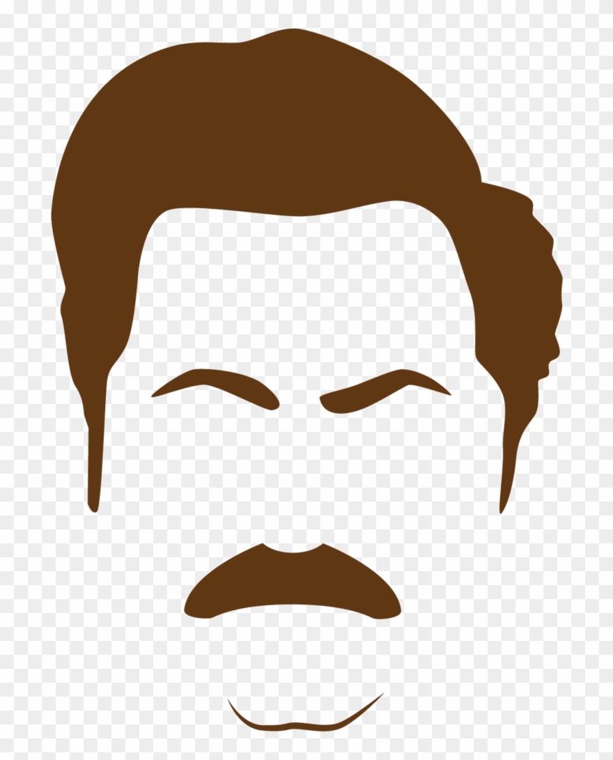 Ron Swanson - " - Ron Swanson Clip Art - Png Download