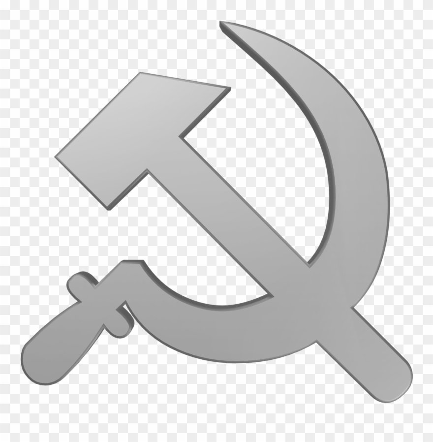 Il Qualifie Ces Panneaux De «graffiti Socialiste» Et - Hammer And Sickle Clipart