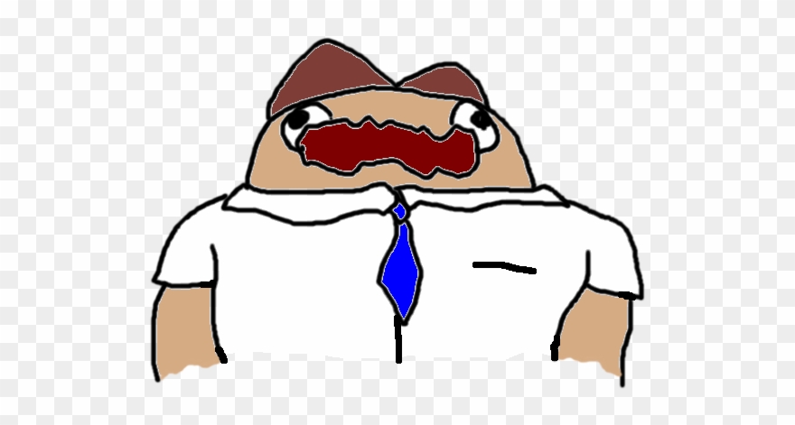 It's That Weird Ron Swanson Esque Guy From It - Cartoon Clipart