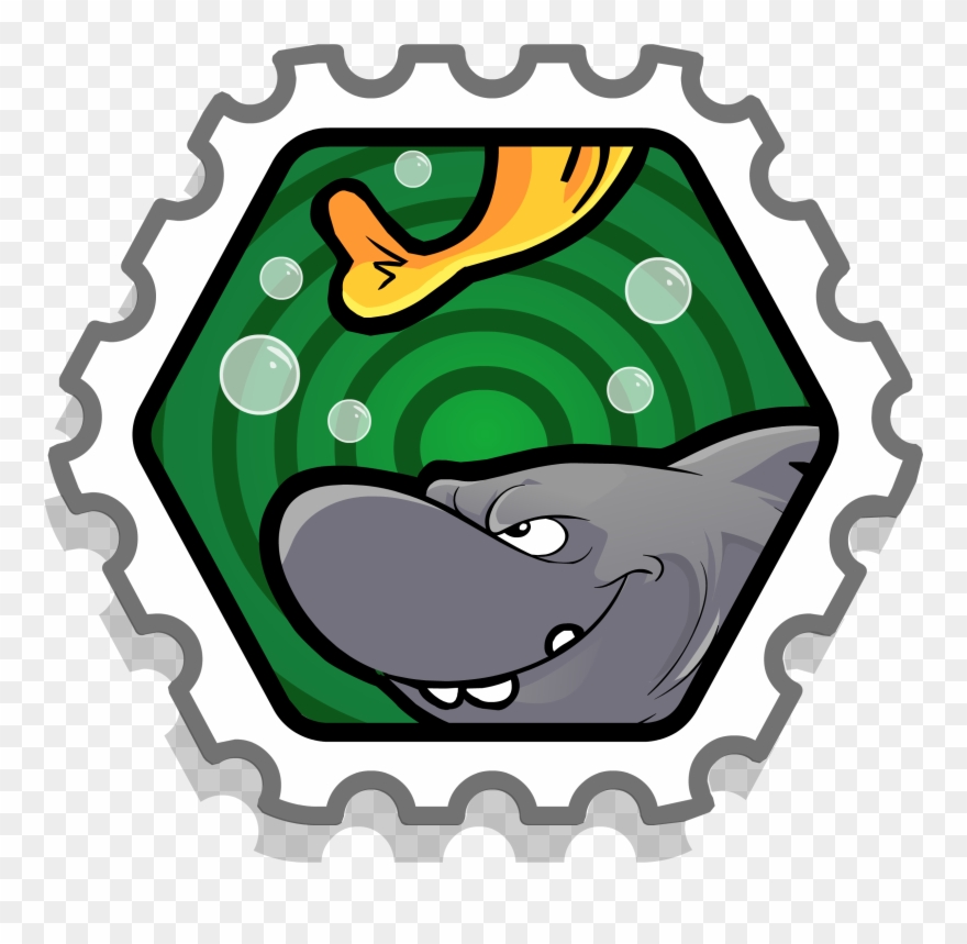 Snack Attack Stamp - 3 Coin Bubbles Stamp Clipart