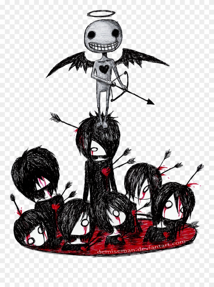 Report Abuse - Gothic Art Style Cartoon Clipart