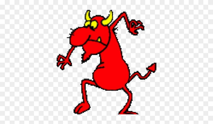 Devil Clipart Cute - Dancing Animation - Png Download