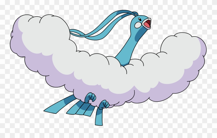 Altaria Flying Clipart