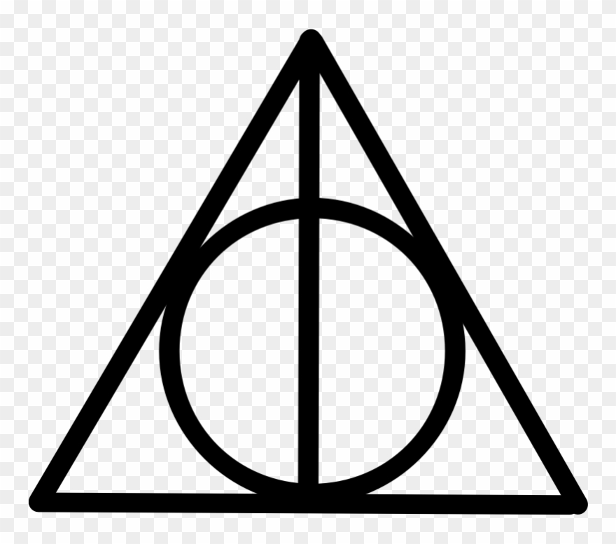 Clipart - Deathly Hallows - Deathly Hallows Symbol - Png Download