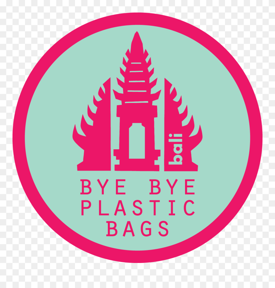 Bye Bye Plastic Bag Bali - Bali Bye Bye Plastic Bags Clipart