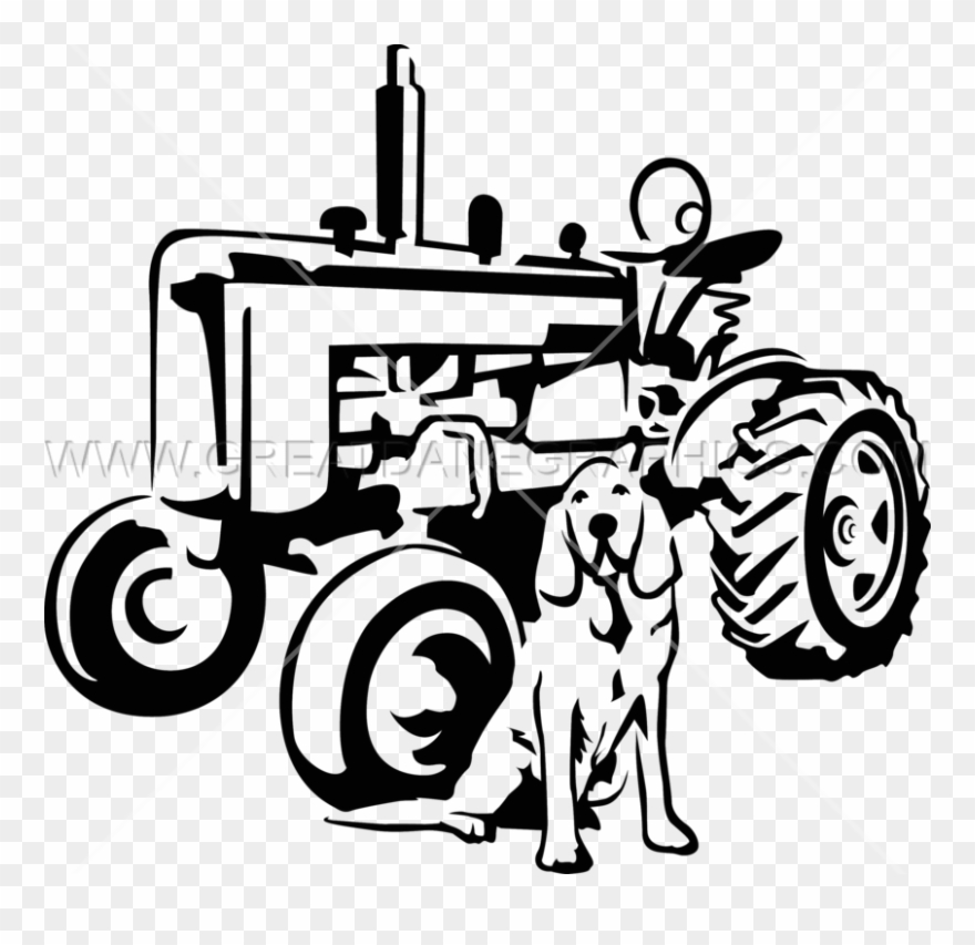 Drawing Tractors For Free Download On - Tractor Clipart