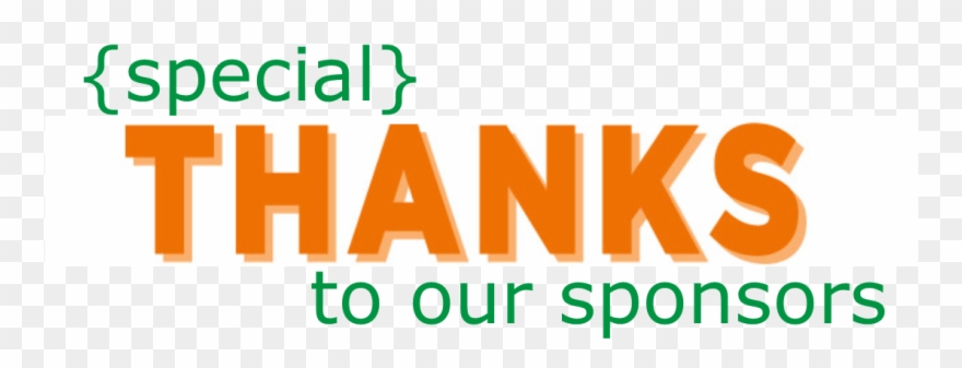 Thanks To Sponsors - Class Sponsors Clipart