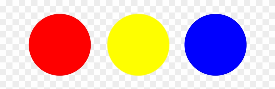 Blue Clip Primary Color Clip Art Royalty Free Download - Three Primary Colors - Png Download