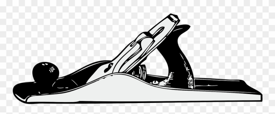 Hand Plane Clip Art - Png Download