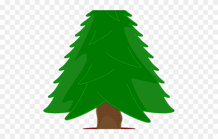 Fir Tree Clipart Plainchristmas - Christmas Tree Clip Art Free - Png Download