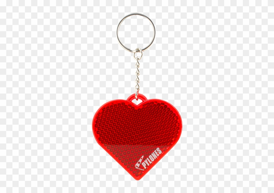 Porte-clé Réfléchissant Heart - Keychain Clipart