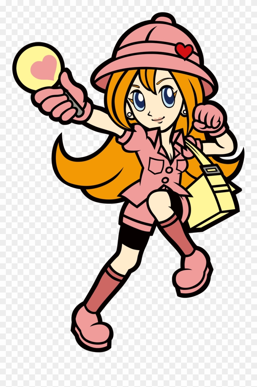 Mona Wwm - Super Smash Bros Mona Warioware Clipart
