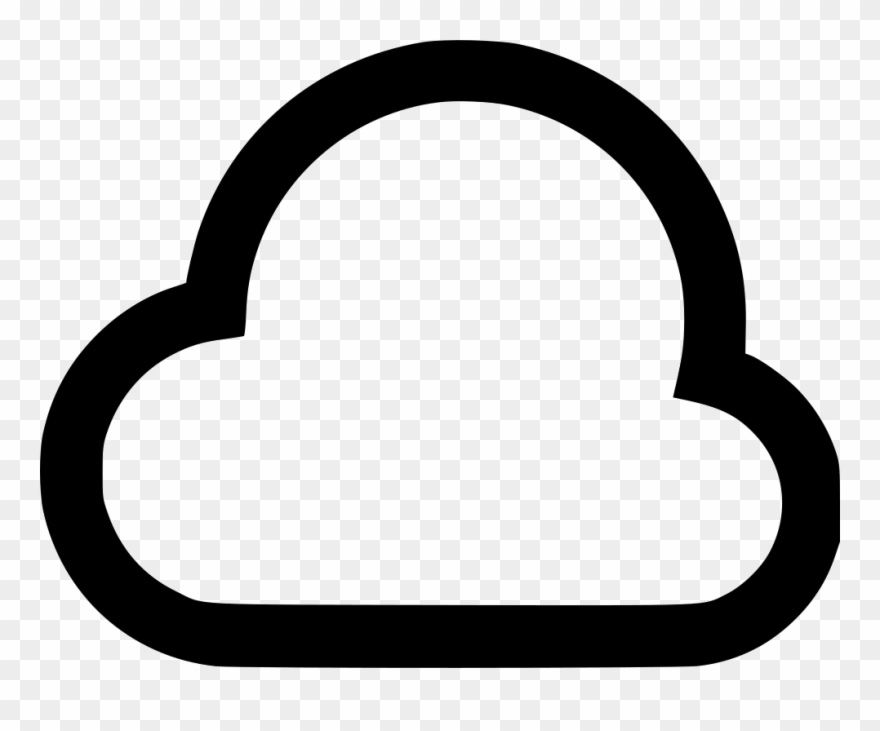 Png File - Cloud Icon No Background Clipart