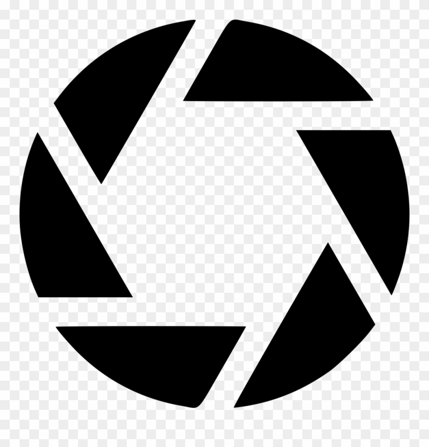Png File - Camera Aperture Logo Clipart