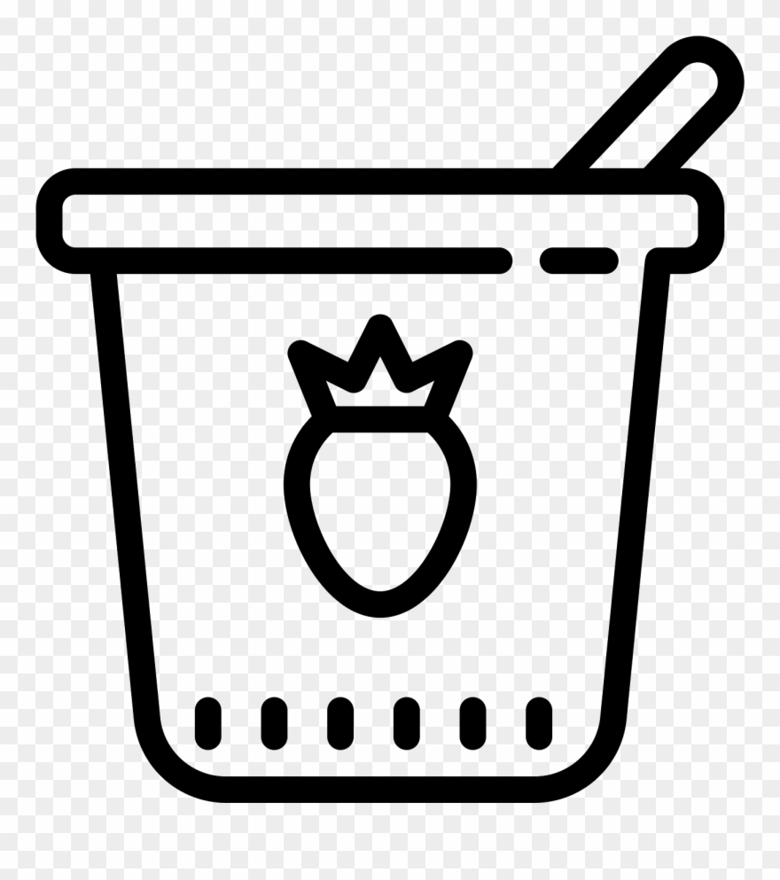 Yogurt Icon - Icon Clipart