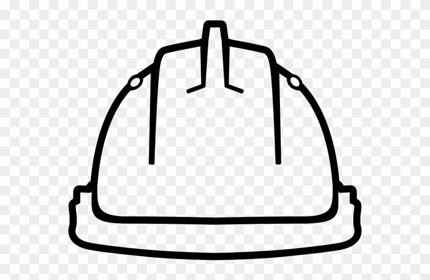 The Right Insurance Policies Help - Black And White Hard Hat Clipart