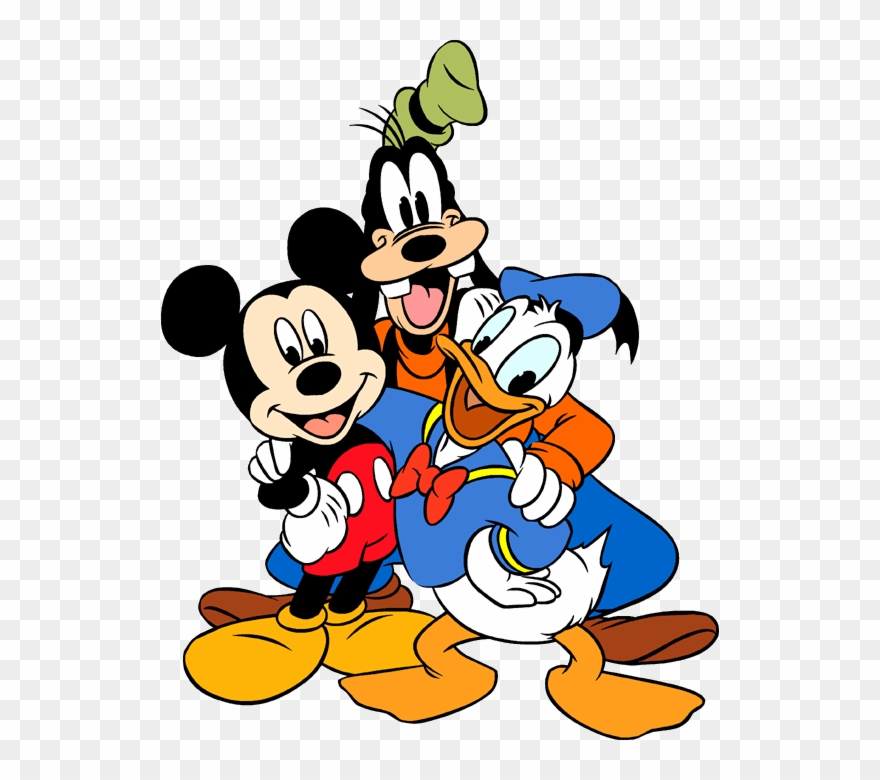 Mickey Donald Et Dingo Mickey Donald Dingo Cartoon - Mickey Mouse Clipart