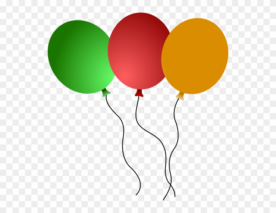 Balloons Clip Art - Png Download