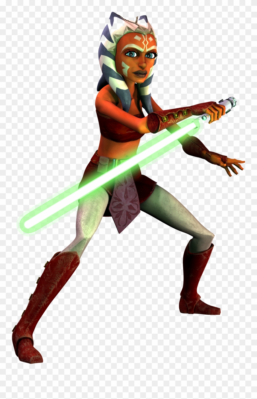 Star Wars Clipart Ahsoka - Ashoka Star Wars Clone Wars - Png Download