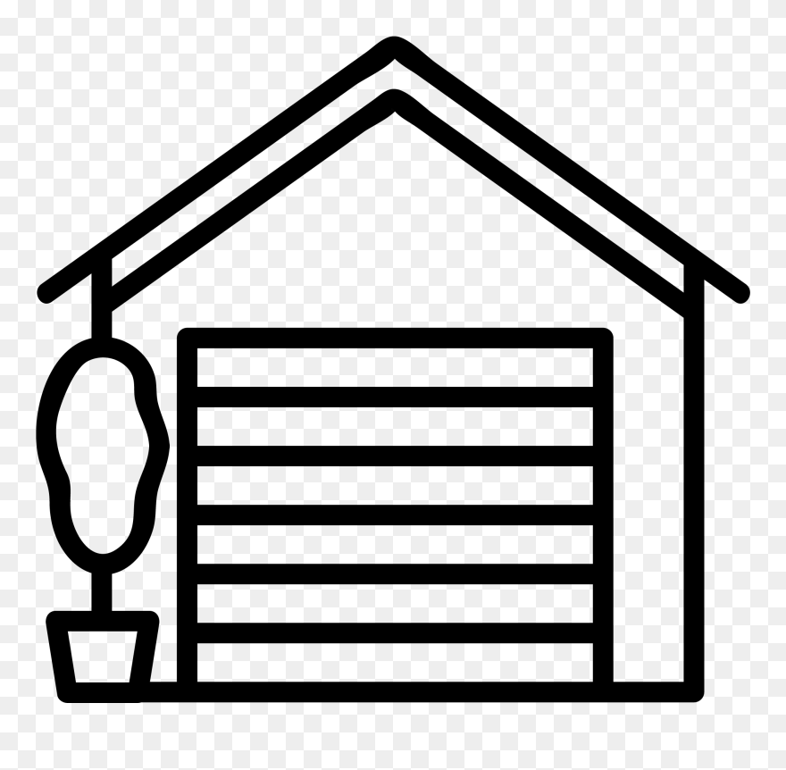 One Of The Lovely Icons From The Ewa Home App - Garage Clipart