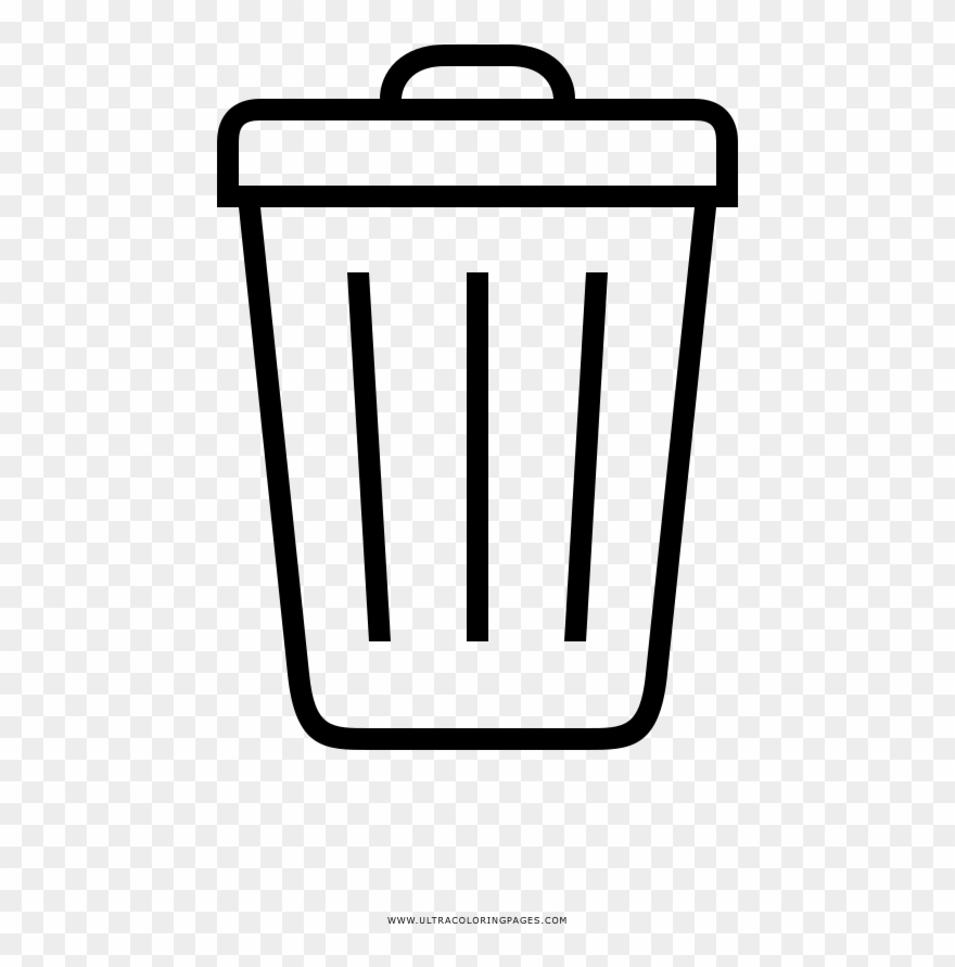 Transformers Coloring Lovable Best Trash Can Garbage - Trash Can To Color Clipart