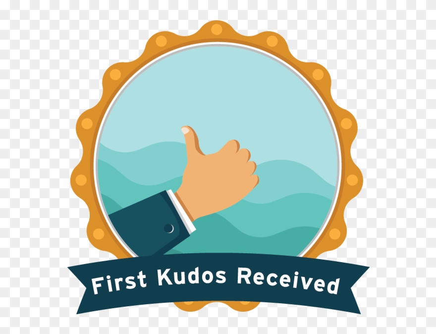 First Kudos Received - Kudos Rockstar Clipart